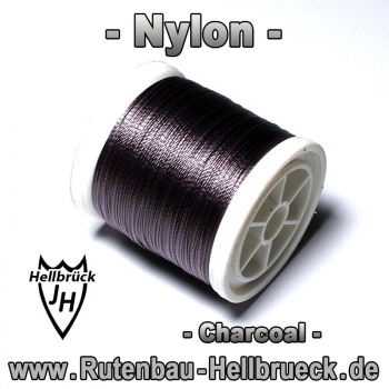 Bindegarn Nylon - Stärke: -D- Farbe: Charcoal